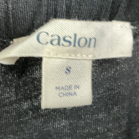 Caslon Drawstring Knit Skirt, Size Small, Black, 95% Rayon/5% Spandex - Picture 6 of 8